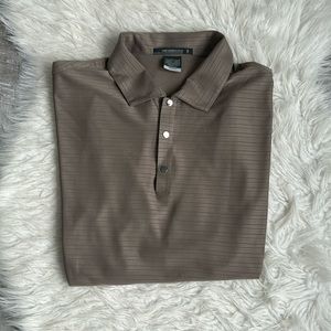 Nike Tiger Woods Platinum Dri Fit Polo